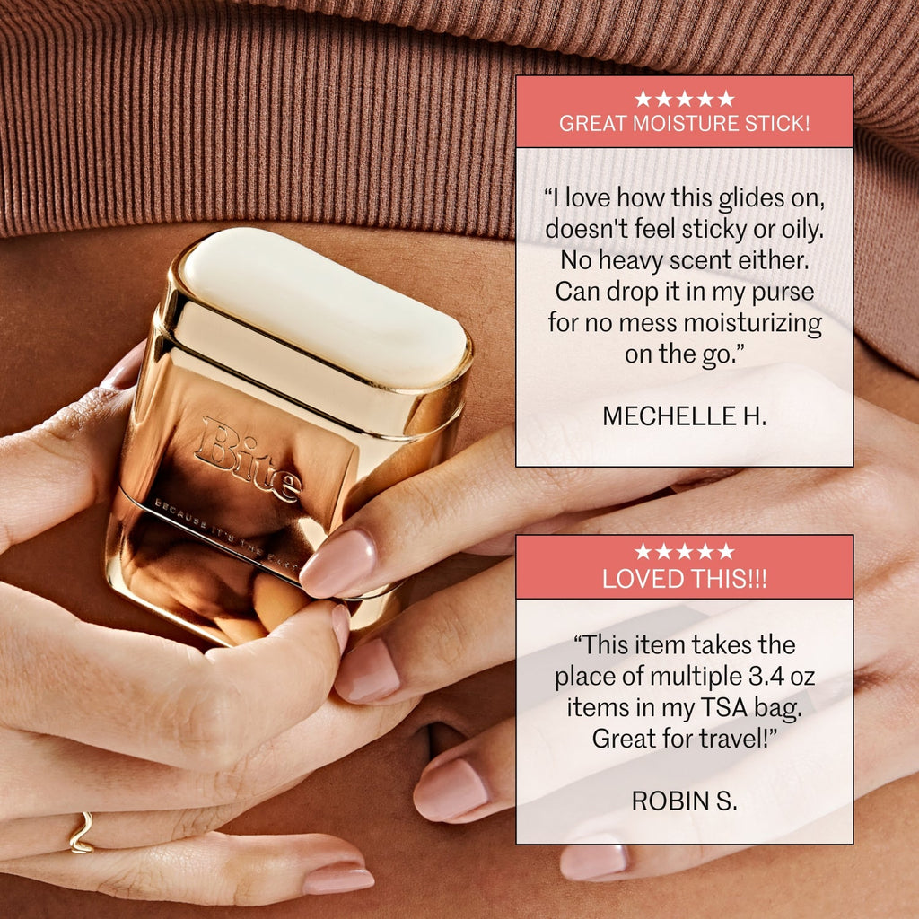 Body Balm Kit by Bite - Non-Greasy, Ultra Hydrating Formula With Squalane and Hyaluronic Acid