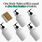 Body Balm Kit by Bite - Non-Greasy, Ultra Hydrating Formula With Squalane and Hyaluronic Acid
