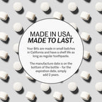 Bite Toothpaste Bits – Natural, Remineralizing, Whitening Toothpaste Tablets with Nano-Hydroxyapatite and Xylitol - As Seen On Shark Tank