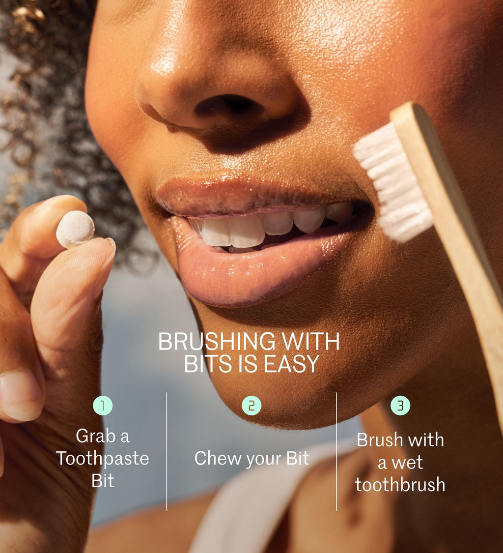 Toothpaste Bits Fluoride-Free