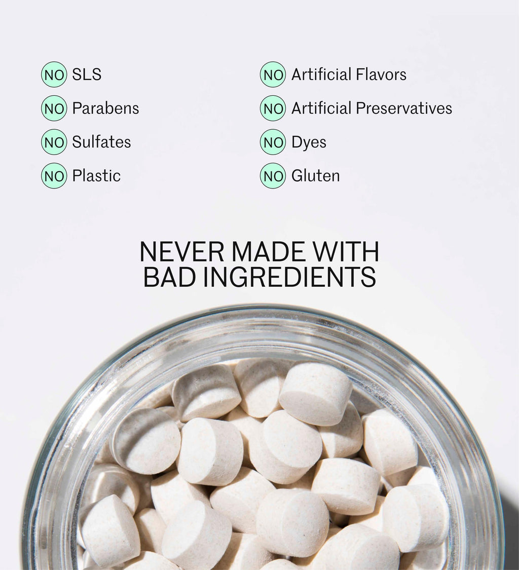 Toothpaste Bits with Fluoride