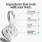Mint Mouthwash Bits – Refreshing, Zero-Waste Mouthwash Tablets with Nano-Hydroxyapatite and Xylitol