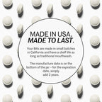 Mint Mouthwash Bits – Refreshing, Zero-Waste Mouthwash Tablets with Nano-Hydroxyapatite and Xylitol