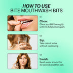 Mint Mouthwash Bits – Refreshing, Zero-Waste Mouthwash Tablets with Nano-Hydroxyapatite and Xylitol